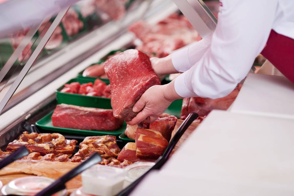 Viande limousine près de Bazas