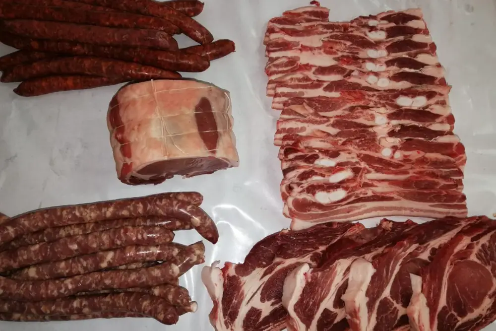 assortiment de viandes