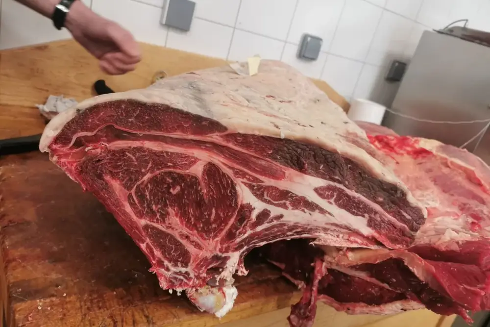 grande pièce de boeuf